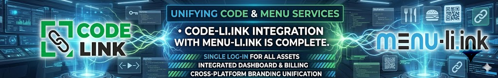 Code-Li.ink and Menu-Li.ink